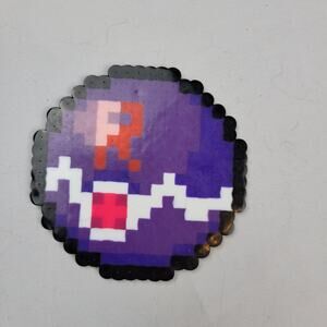Team Rocket Ball 1 Perler Bead Pixel Art